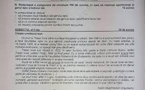 Trebuie să fii logat ca să votezi. Subiecte Evaluarea NaÈ›ionalÄƒ 2020 Subiectele La Limba RomanÄƒ Compunere Despre ApartenenÈ›a La Genul Epic A Unui Text È™i Redactarea Unui Text Narativ