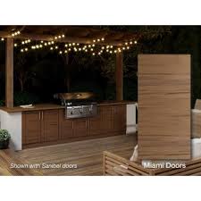 Teak outdoor chairs paired with an outdoor coffee table can instantly add an element of sophistication to your patio. Teak Outdoor Kitchens Outdoor Cooking The Home Depot