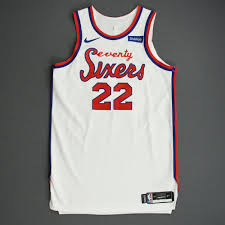 I was looking into jersey frosts, a relatively new seller on the market, and bought a jersey from them a month ago, and it arrived yesterday. Matisse Thybulle Philadelphia 76ers Game Worn Classic Edition 1970 71 Home Jersey 2019 20 Season Nba Auctions
