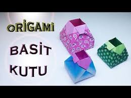 Origamikutu Origami Box Kagittan Basit Kutu Yapimi How To Make Box Youtube 2020 Origami Kutular Basit