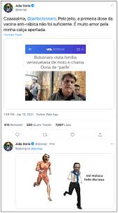 Ele era uma cara que parecia ser do bem. E Amor Pela Calca Apertada Diz Doria Apos Bolsonaro Chama Lo De Patife Poder360