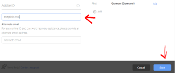 If you're using a google account through your work, school, or other group, ask your administrator for help. Solved Can T Change Adobe Id Email Address Adobe Support Community 8803017