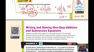 Workbook answer key student's book answer key grammar reference answer key click on a link below to download a folder containing all of the answer keys for your level of life. Lesson 6 2 One Step Equations With Rational Coefficients Youtube