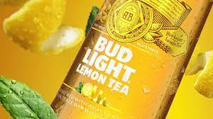Bud Light Introduces New Summer Day Drinking Beer Bud Light Lemon Tea Flavored Beer Lemon Tea Lemon Beer