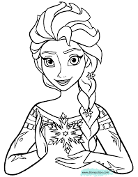 Valentine's day emphases love of all kinds. Frozen Coloring Pages Disneyclips Com