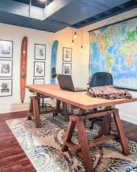 A basement office and gym combination. 6 Finished Basement Ideas Carpet One Floor Home