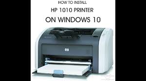 هذه البرامج و البرنامج التشغيل تكون السهولة لطريقة لتنزيل و التثبيت. How To Install Hp 1010 Printer On Windows 10 Os Youtube
