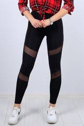Siyah Transparan Detayli Tayt Kapida Odemeli Ucuz Bayan Giyim Online Alisveris Sitesi Modivera Com Ucuz Tayt Modell Sportif Kiyafetler Moda Stilleri Taytlar