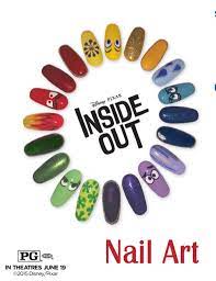 Wear Your Emotions On Your Nails With Disney S Inside Out Nail Art 4 The Love Of Family Nail Art Disney Nail Art Nail Art Designs