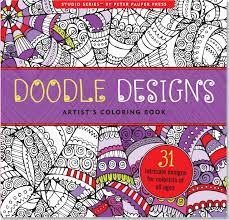Download Amazon Com Doodle Designs Adult Coloring Book 31 Stress Relieving Designs Studio 9781441317469 Peter Pauper Press Books