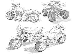 How to draw von scott robertson bei thalia entdecken Motorbike Drawing Techniques On Behance