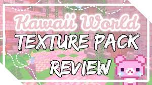 Complete minecraft pe mods and addons make it easy to change the look and feel of your game. Kawaii World Texture Pack Review 1 14 2 Minecraft Youtube