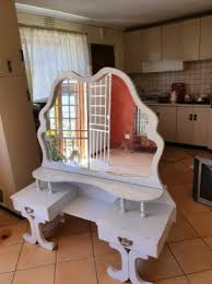 Gumtree uk | discover second hand goods in your community. White Solid Dressing Table Vuyani Furniture Transport Sales