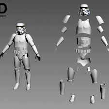3d Printable Stl File Classical Stormtrooper Star Wars Full Body Armor Suit By Do3d Con Body Armor Suits Stormtrooper Suit Of Armor