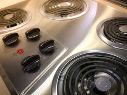 With smaller spots you can use appliance touch up paint and it should hold paint down and keep spots from getting bigger. How To Clean Stove Drip Pans