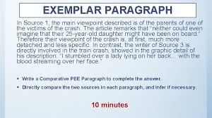 Numbered 002 for ease of reference. English Language Paper 2 Section A Perspective Reading