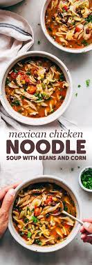 Mexican Chicken Noodle Soup Recipe Little Spice Jar Recipe Soup Recipes Chicken Noodle Soup Recipes Mexican Chicken