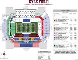 2015 Kyle Field Seating And Pricing Chart Texags