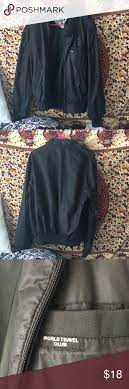 Members Only World Travel Club Windbreaker Jacket Windbreaker Jacket Jackets Members Only Jacket