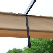 Better outdoor living with a retractable pergola canopy. Aleko Pergola Do It Yourself Aluminium Outdoor Einziehbar Markise Vordach 13 X 10 M Sand Ebay