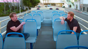 Prince harry is so down to earth that he has to stop to take a leak, just like any normal human being; Watch Prince Harry Bus Tour On The Late Late Show With James Corden Deadline