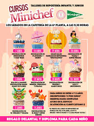La comida tiene un precio. Talleres De Reposteria Infantil Cursos Minichef En El Corte Ingles Cartagena Murcia Tartas Y Candy Bar En Cartagena Murcia