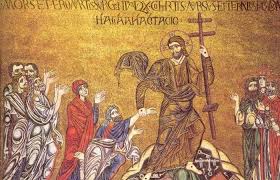 «σήμερον κρεμάται επί ξύλου ο εν ύδασι την γην κρεμάσας». Megalo Sabbato H Eley8eria Apo To 8anato Bhma Or8odo3ias