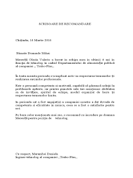 In multe situatii acestea sunt utile, pentru ca reprezinta o confirmare despre aptitudinile si trecutul profesional al angajatului. Scrisoare De Recomandare