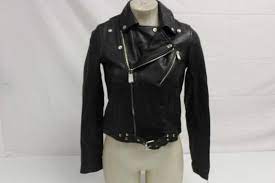 Maje Women S Us S 4 36 Bostep Leather Jacket Black Oe18bostep Leather Jacket Black Leather Jacket Collar Leather Jacket