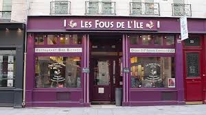 Sur L Ile Saint Louis Au Cœur De Paris Le Restaurant Les Fous De L Ile Vous Accueille Dans Une Ambiance Chaleureuse Digne Restaurant Menu Gastronomique Ile