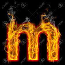 Your fire alphabet stock images are ready. Alphabets In Flame Letter M Stock Photo Picture And Royalty Free Image Image 107689946