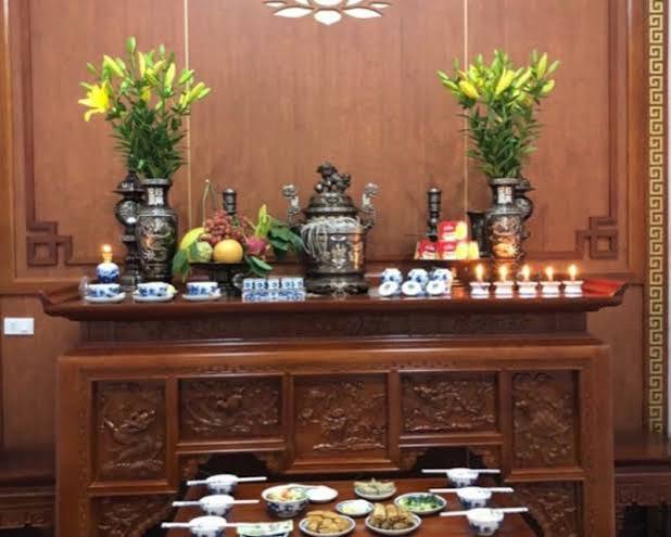 Bàn thờ cha mẹ: Hướng dẫn cách lập đúng, chuẩn 2025 – Bàn Thờ Gỗ Tâm An