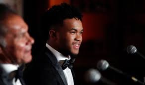 In Kyler Murray's first appearance since choosing football over baseball,  questions shift to his NFL measurements