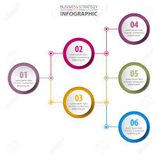 Business Infographics Strategy Chart Design Template Illustration