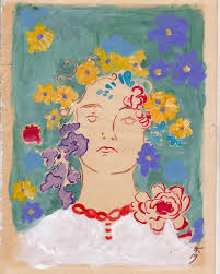 Nina Koltchitskaia On Instagram Jazz Flower Woman Newfeelingsforolddreams Ninakoltchitskaia Art Art Inspiration Painting