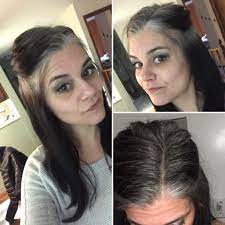 3 Months No Dye Long Gray Hair Natural Gray Hair Silver Hair