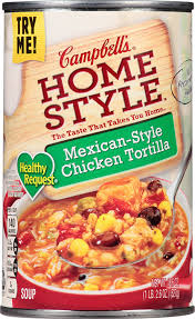 This chicken soup is the easiest way to warm up. Campbell S Homestyle Healthy Request Soup Mexican Style Chicken Tortilla 18 6 Oz Wf Shopping