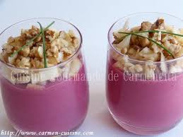Verrine De Betterave Pomme Et Noix Cuisine Gourmande De Carmencita Verrines Betterave Recette Verrine Recette