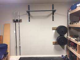 Make sure you know where the studs are and drill into them carefully. Diy Pull Up Bar Archives Stud Bar Ceiling Or Wall Mounted Pull Up Bar