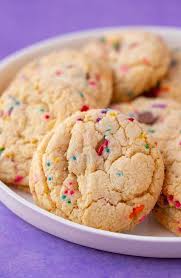 Biscuits And Buns On Banks Menu Cake Mix Cookies Recipe Cake Mix Cookies Buttery Cookies Funfetti Cake Mix Cookies