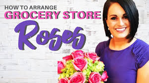 These vendors offer beautiful floral design and fast shipping. How To Arrange Grocery Store Roses On A Budget Youtube