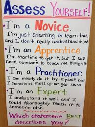 Heres A Terrific Anchor Chart On Self Assessment Check