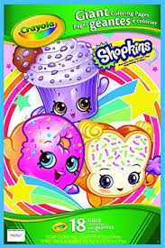 For kids & adults you can print shopkins or color online. Crayola Shopkins Giant Coloring Pages By Crayola Amazon Ca Toys Games