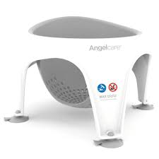 Use directly in the bath tub or shower: Angelcare Soft Touch Bath Seat Grey