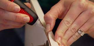 Cabinets with a melamine finish come in solid colours as well as faux wood and melamine is a hard plastic bonded to pieces of plywood to make cabinets and furniture. How To Repair And Paint Melamine Cabinets Today S Homeowner