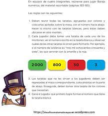 Ayúdate de la expresión anterior para contestar la siguiente pregunta Respuestas Desafio 20 Baraja Numerica Desafios Matematicos