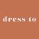Logo de dress to