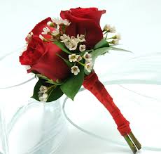 This bouquet is the perfect gamble. Red Rose Wedding Bouquet Pics