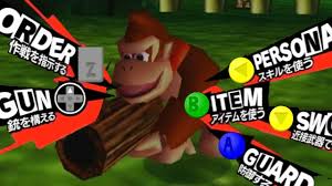 Persona 5 Battle Donkey Kong 64 Persona 5 Battle Menu Parodies Know Your Meme