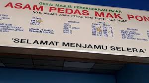 Padeh adalah bahasa minang dari pedas. Asam Pedas Mak Pon Parit Jawa Muar Johor Youtube